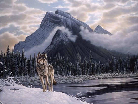 Public domain The Lone Wolf